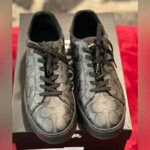Coach Sneakers Charcoal/Black 10D Men’s